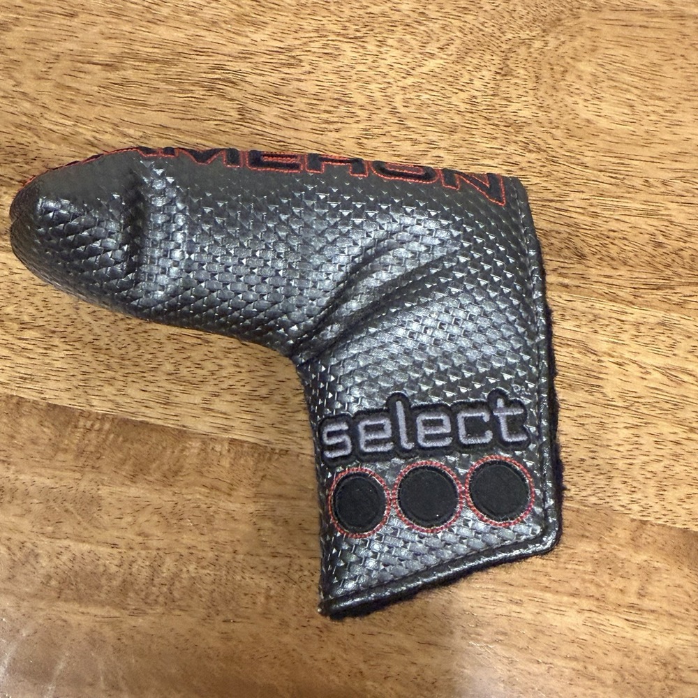 Scotty Cameron Titleist 3 Dot SELECT Putter Cover EUC Made In US Golf Club Cover